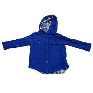 Kate Quinn Bamboo Blue Hooded Long Sleeve T-Shirt